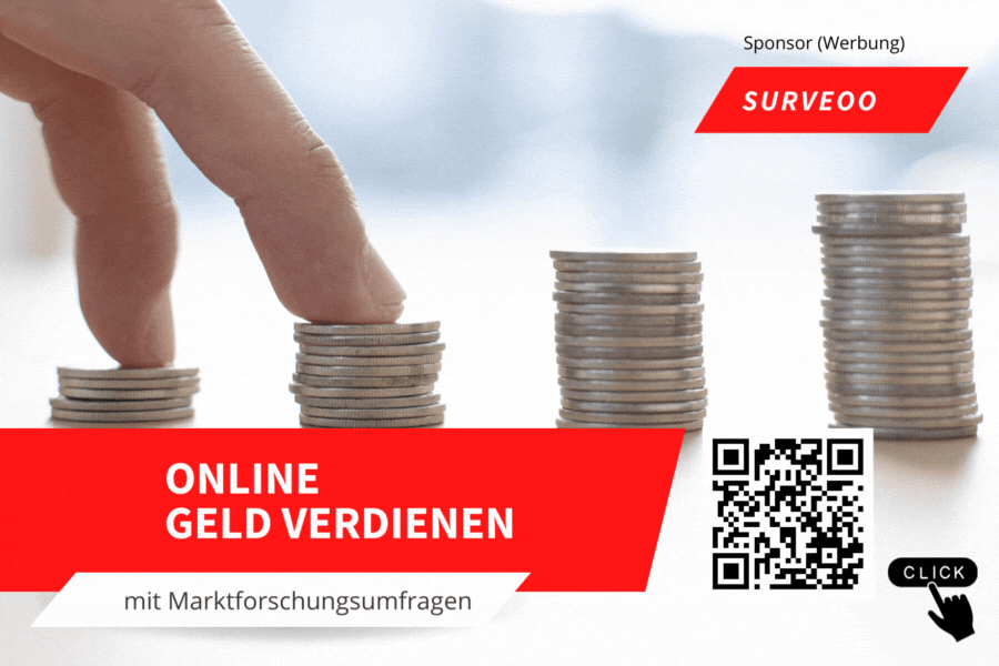Sponsor (Werbung): Surveoo- Online Geld verdienen